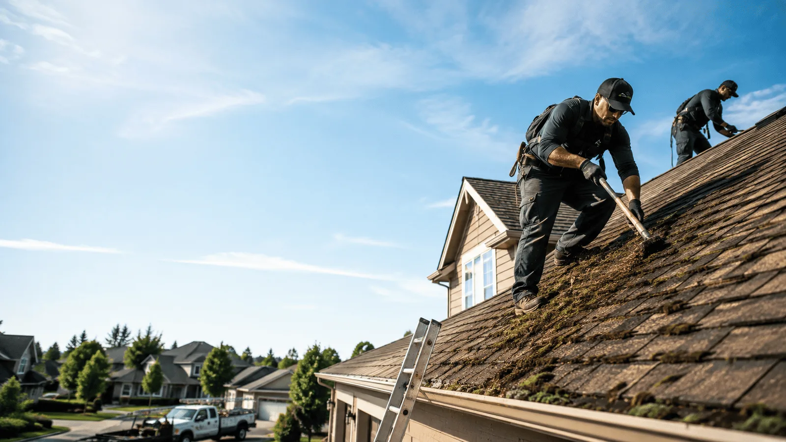 Roof Moss Removal in Mcdonald, PA near me